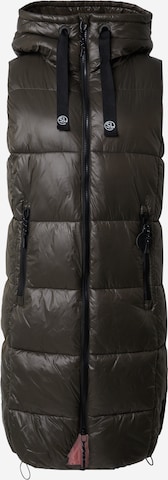 Sublevel Bodywarmer in Groen: voorkant