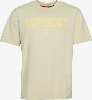 Superdry Shirt in Beige: voorkant