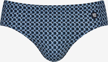 Mey Athletic Swim Trunks 'Farum' in Blue: front