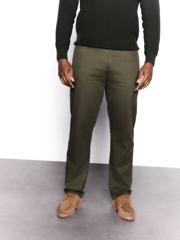 Next Обычный Брюки-чинос в Зеленый: спереди