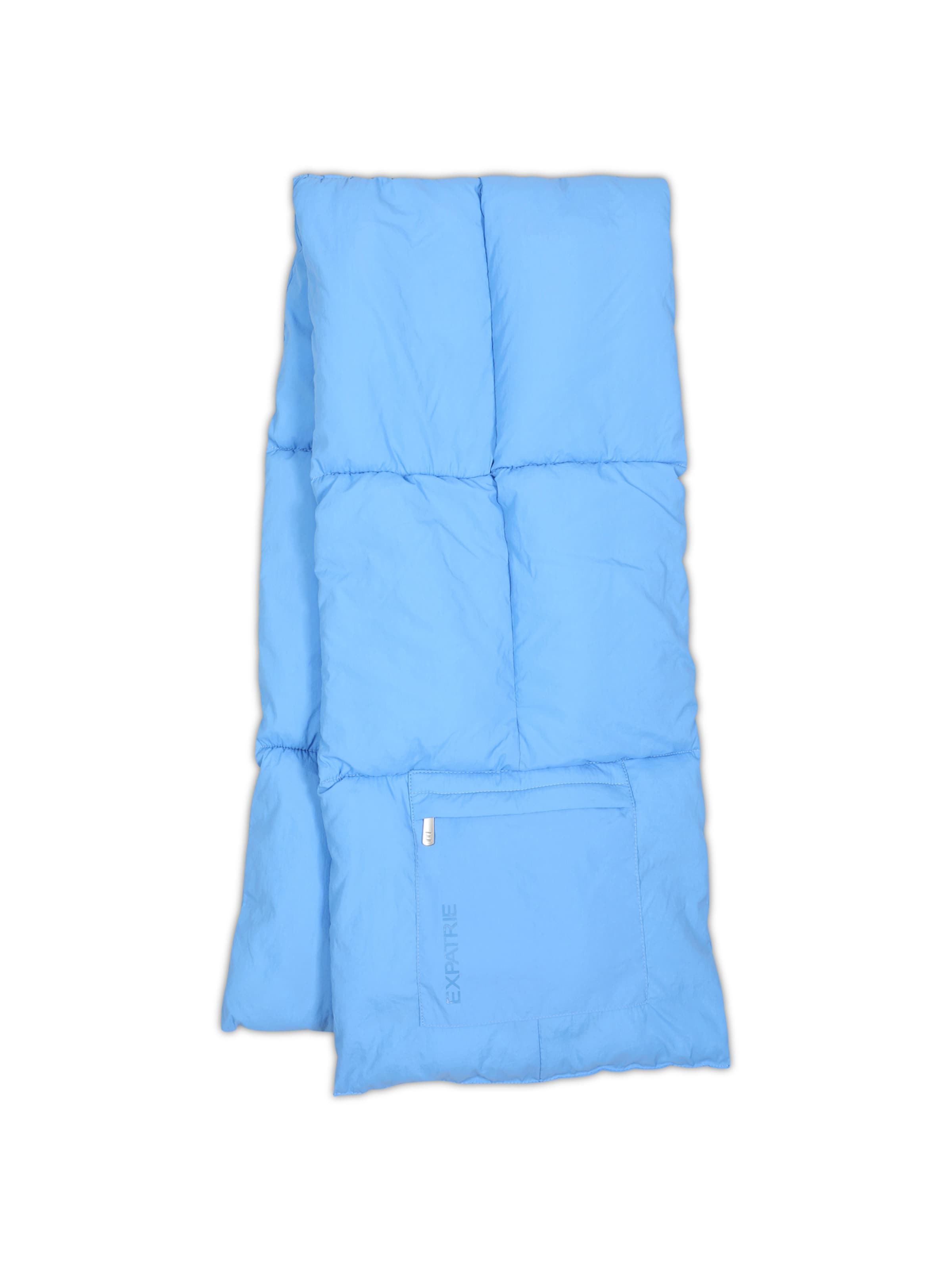 Écharpe 'Sally' Expatrié en bleu : devant