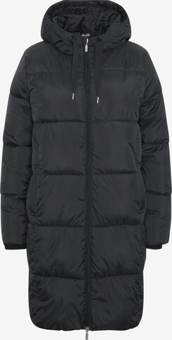 JZ&CO Winter Coat in Black: front