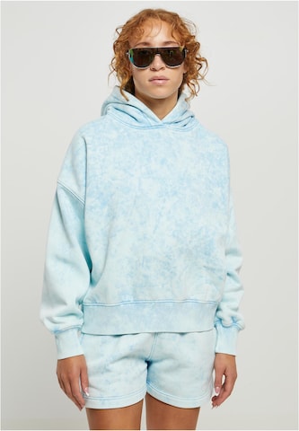 Urban Classics Sweatshirt in Blauw: voorkant