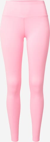 Hey Honey Skinny Športne hlače | roza barva: sprednja stran