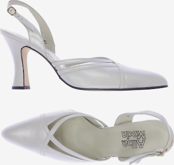 ALBA MODA Sandals & High-Heeled Sandals in 41 in White: front