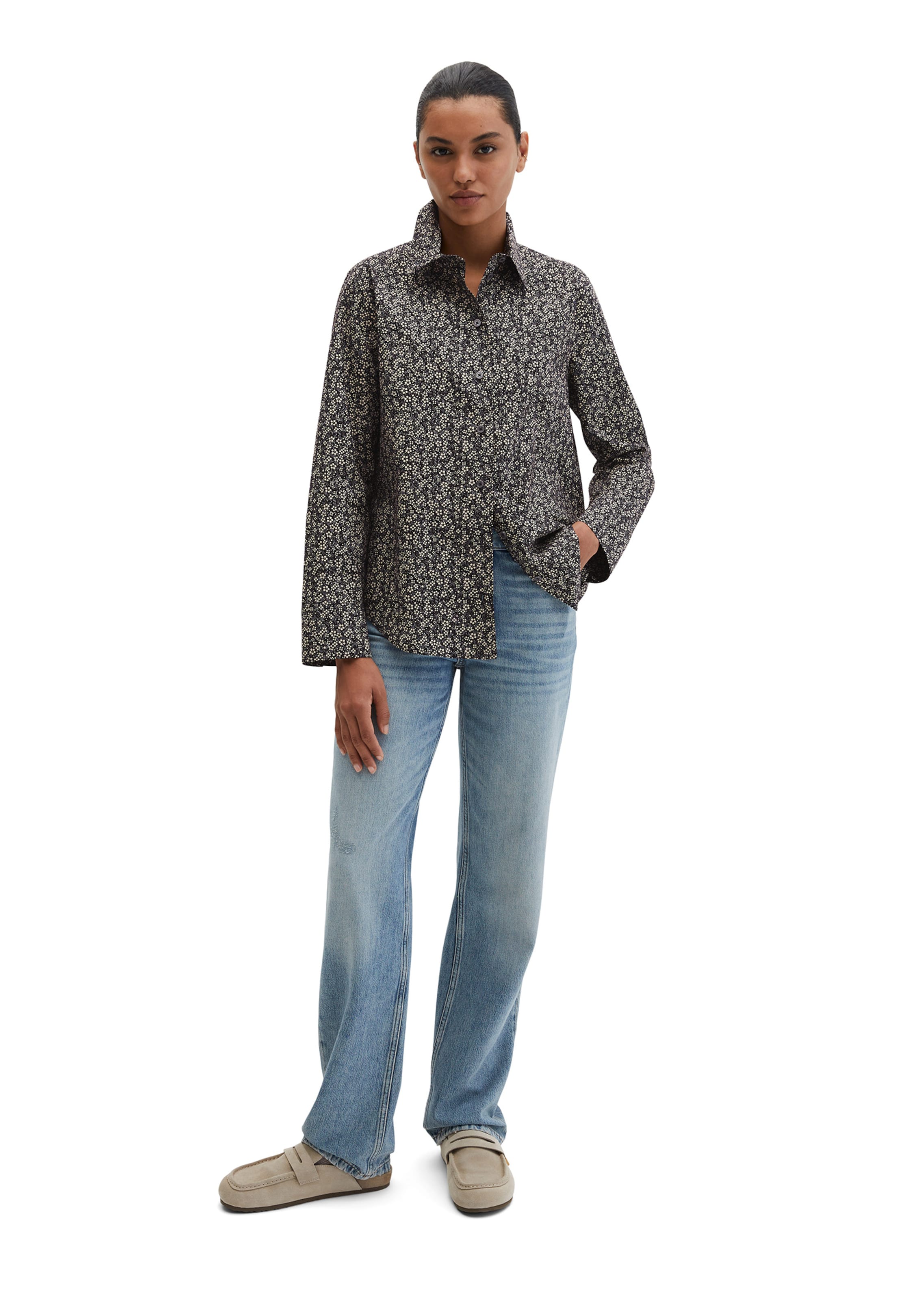 Marc O'Polo Blouse in Grijs