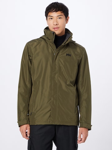 Veste mi-saison 'Dubliner' HELLY HANSEN en vert : devant