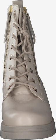 GABOR Lace-Up Ankle Boots 'Rhodos' in Beige