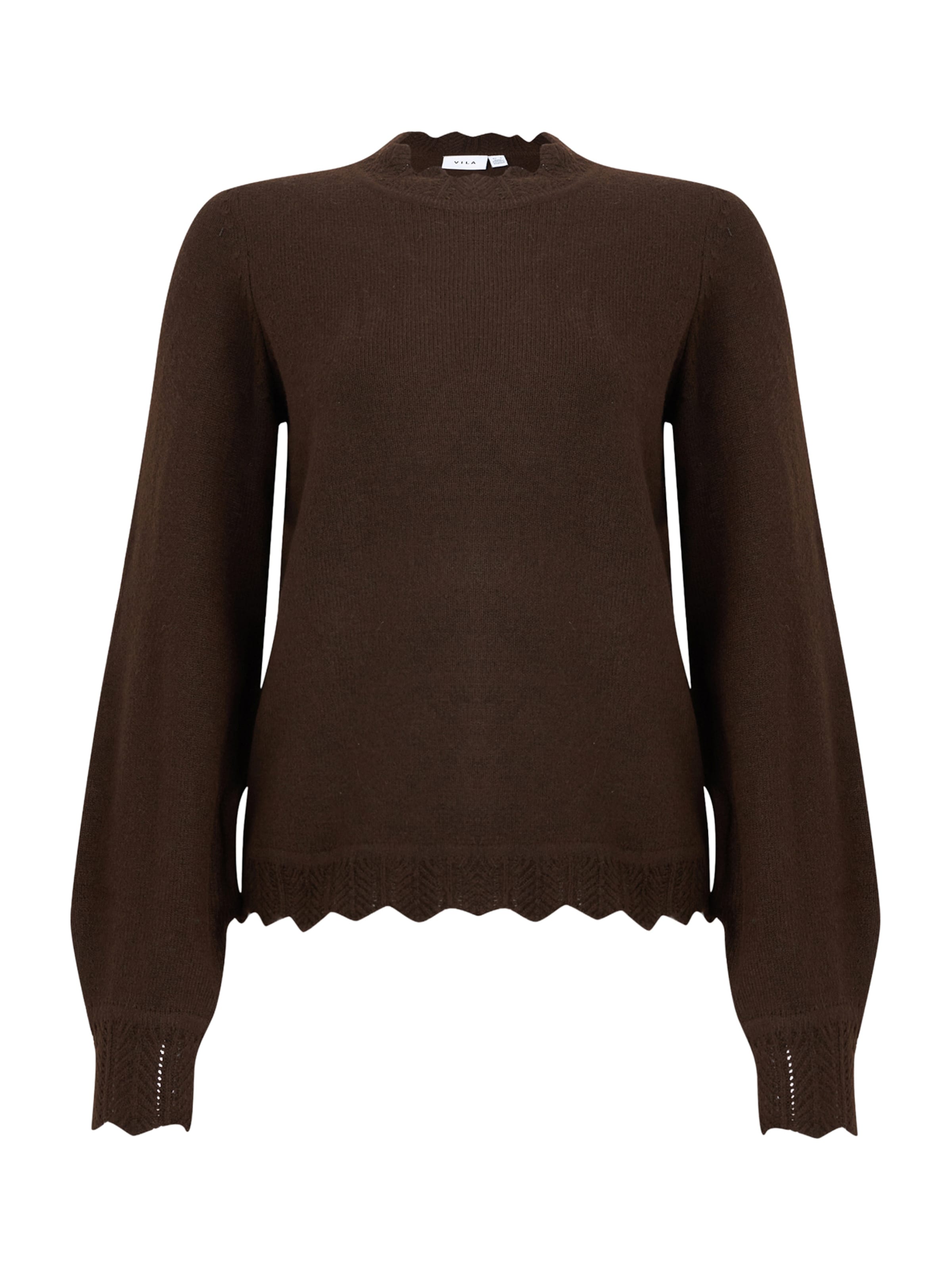 VILA Pullover 'VINikolina' i brun, Produktvisning