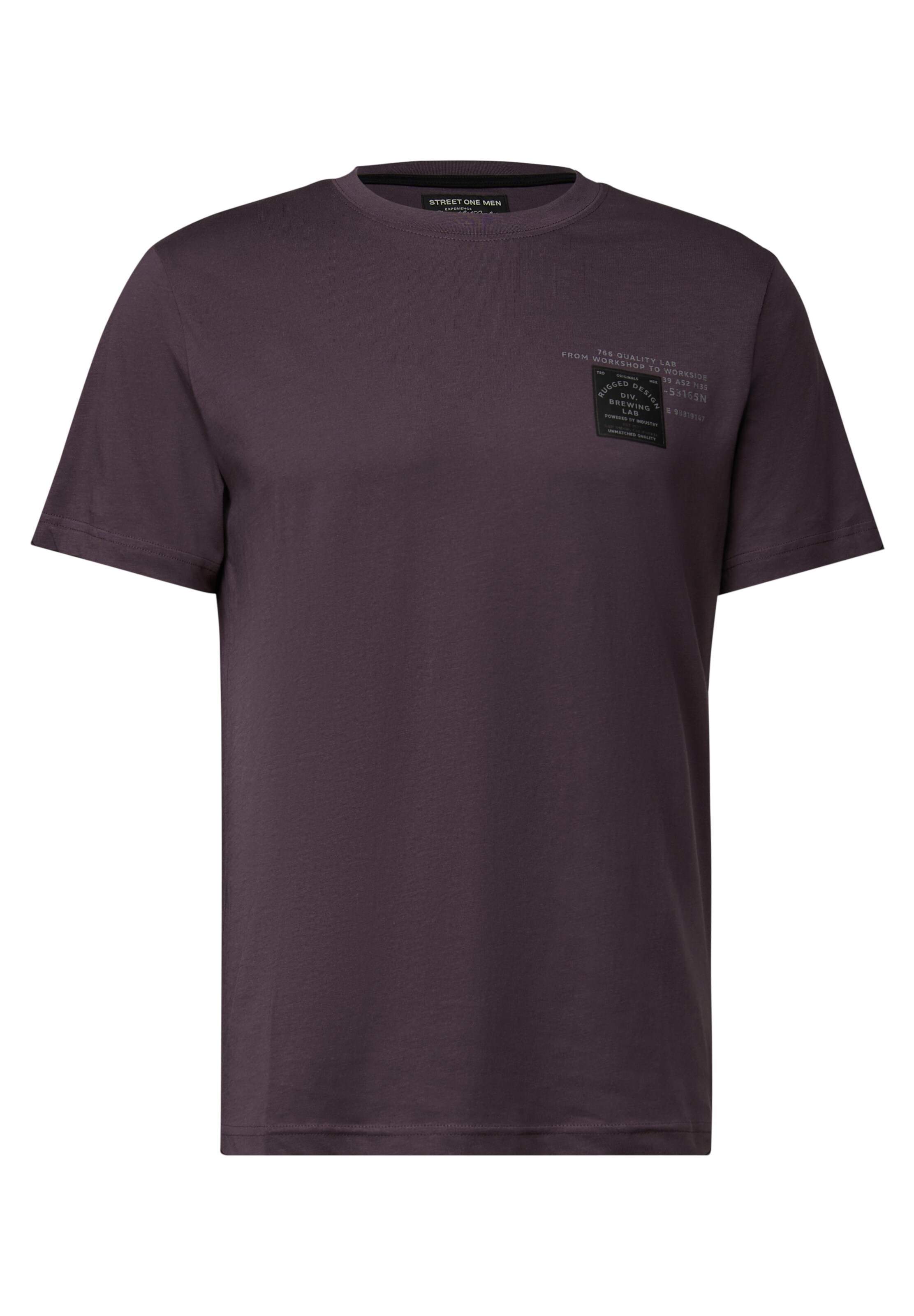 Street One MEN Shirt in Purple: front