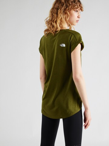 Tricou funcțional 'Tanken' de la THE NORTH FACE pe verde