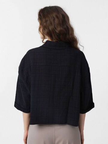 Chemisier 'Jasmin' Antioch en noir