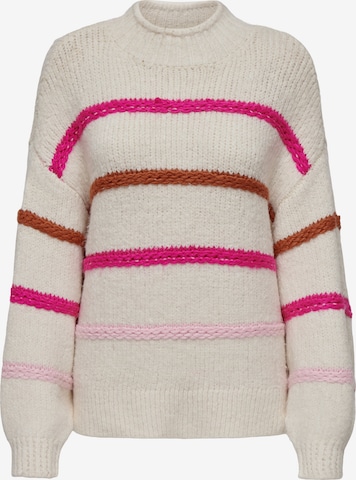 ONLY Pullover 'ONLMY' in Beige: Vorderseite