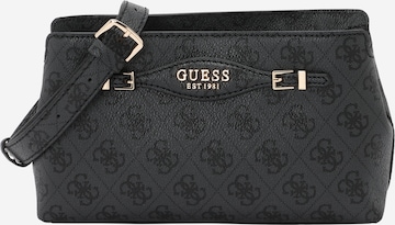 Sac à bandoulière 'KATYA CROSSBODY TOP ZIP' GUESS en gris : devant