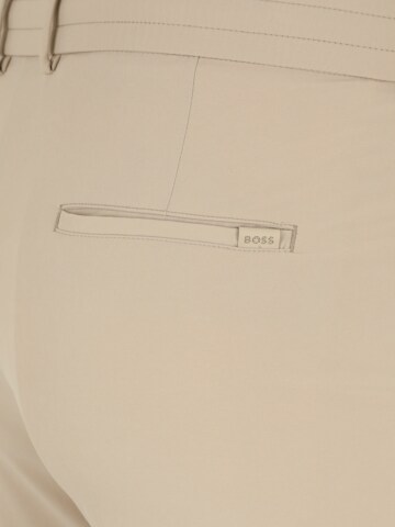 Tapered Pantaloni 'Perin' de la BOSS pe bej