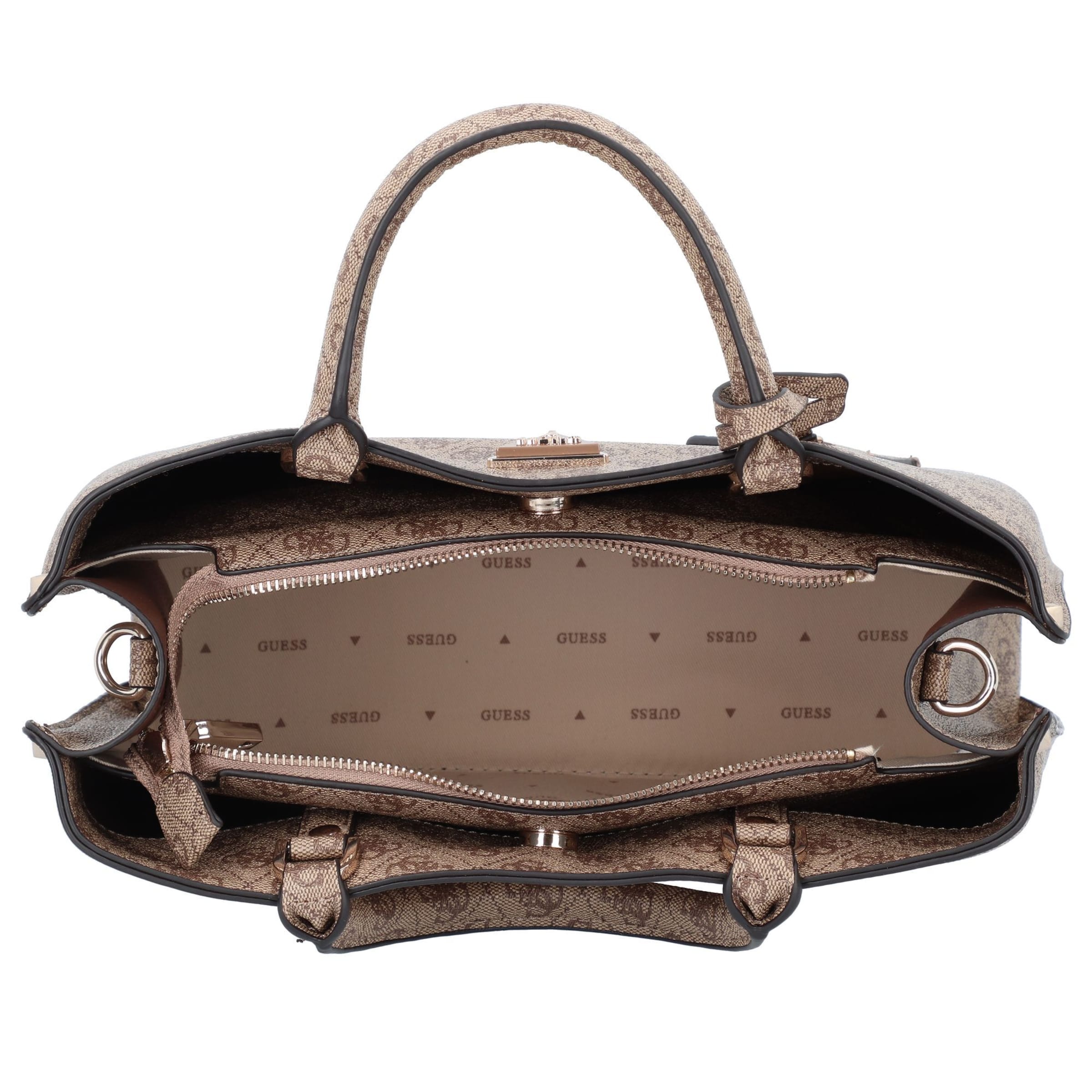 GUESS Handbag 'Meridian' in Brown