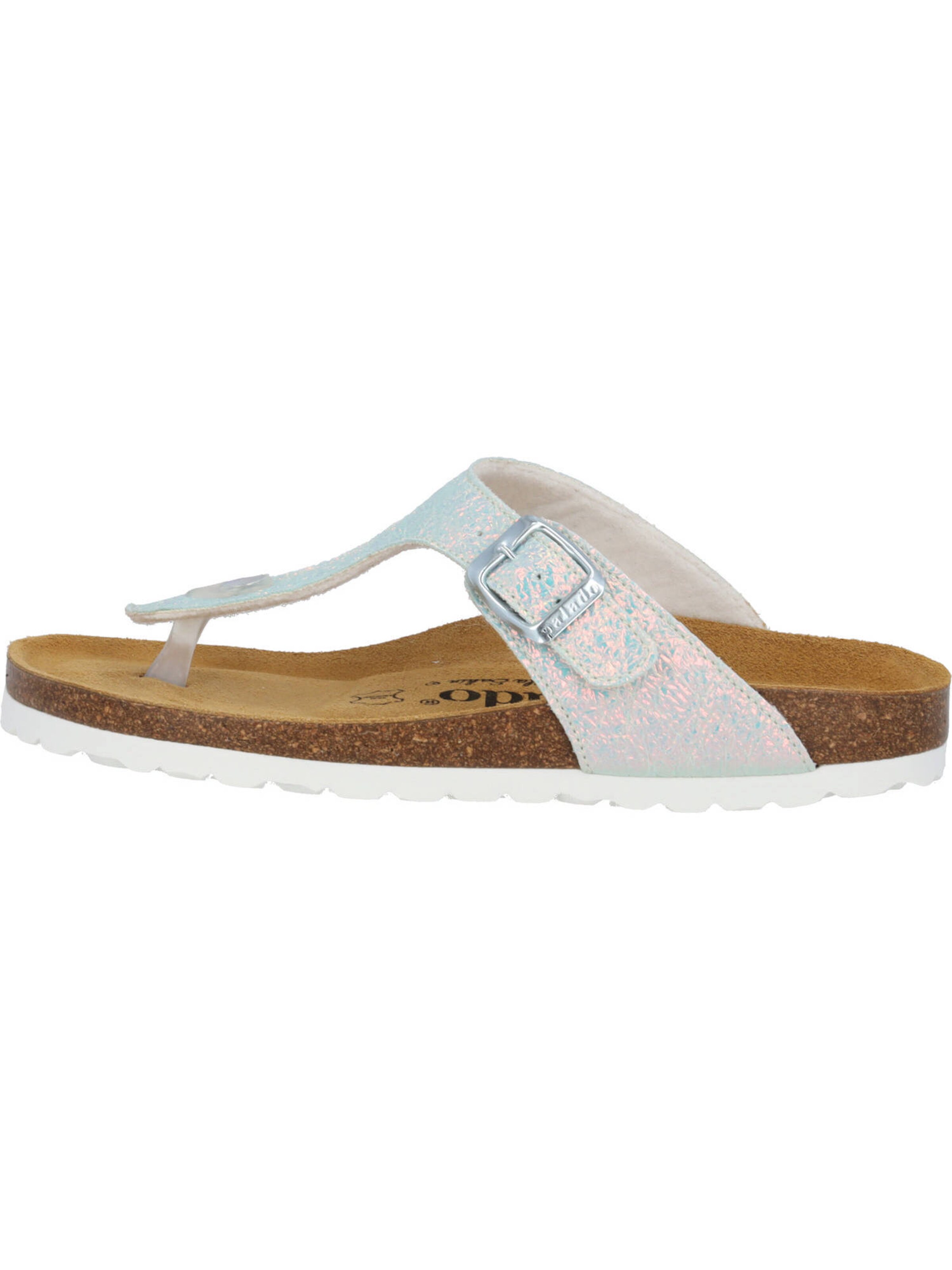 Palado by Sila Sahin T-bar sandals 'Kos Disco' in Blue: front