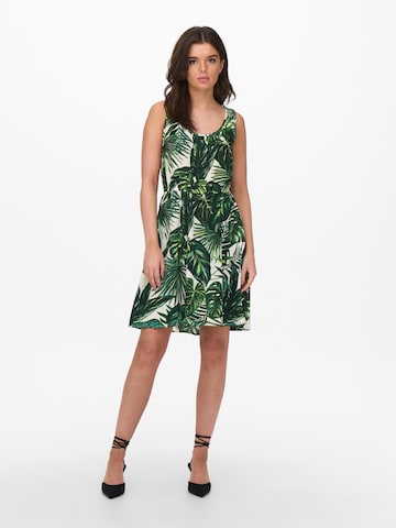 Robe 'Sara' ONLY en vert