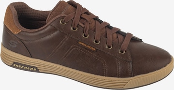 SKECHERS Sneakers laag 'Cavell - Hensley' in Bruin: voorkant