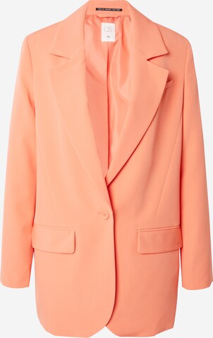 Blazer QS en orange : devant