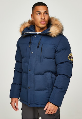 Zavetti Canada Between-seasons parka 'Oshawa 2.0' in Blue