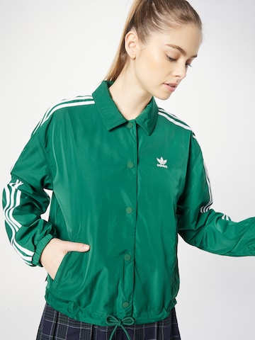 ADIDAS ORIGINALS Демисезонная куртка 'Adicolor ' в Зеленый