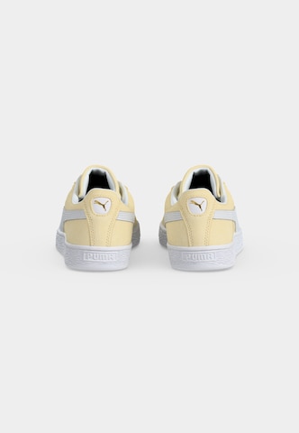 PUMA - Sapatilhas altas 'Classic' em amarelo