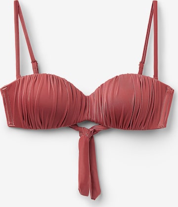 CALZEDONIA Bikini Top in Red: front