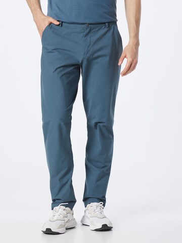 Bergans Regular Sports trousers in Blue: front