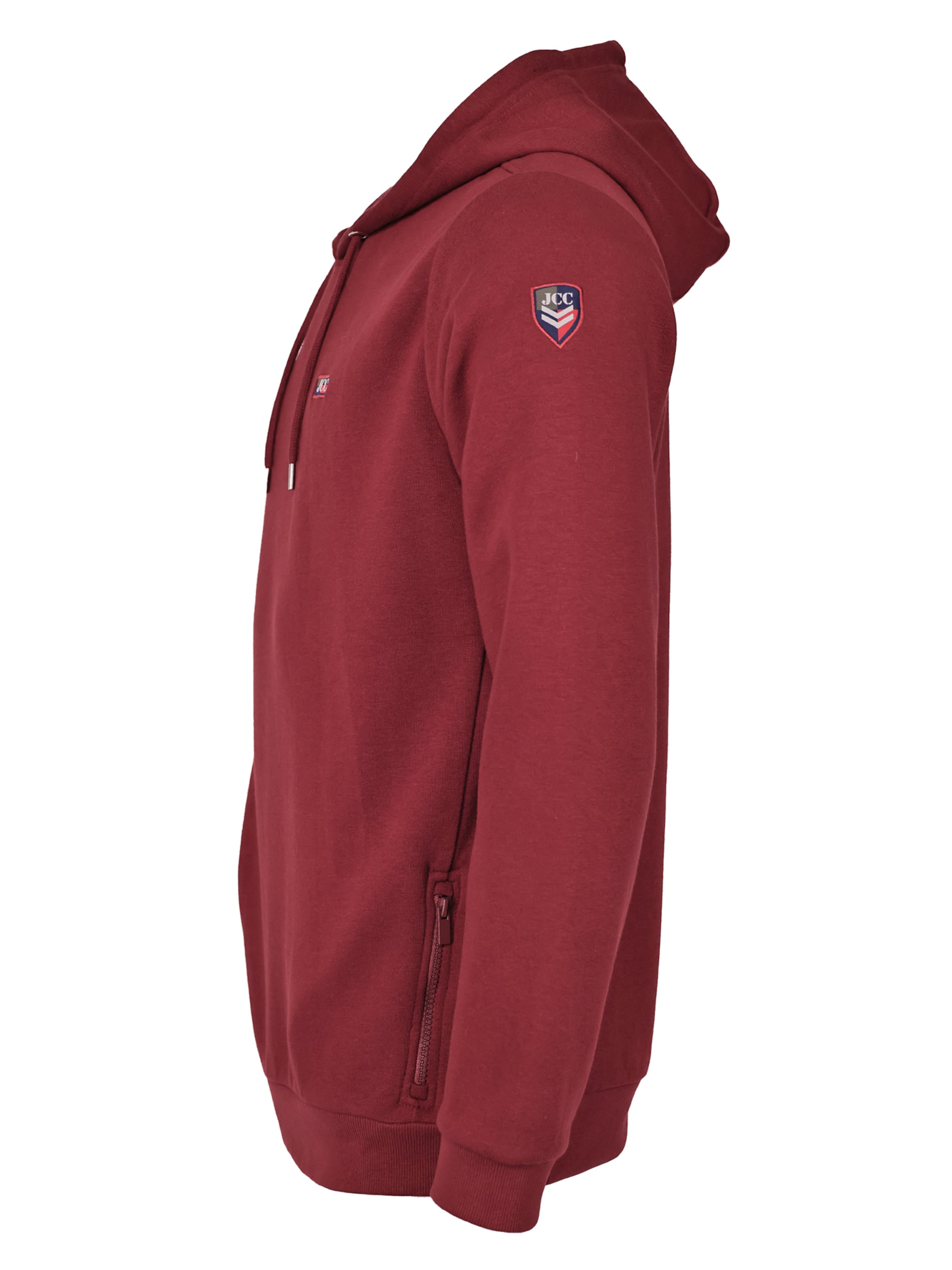 JCC Sweatjacke in Rot