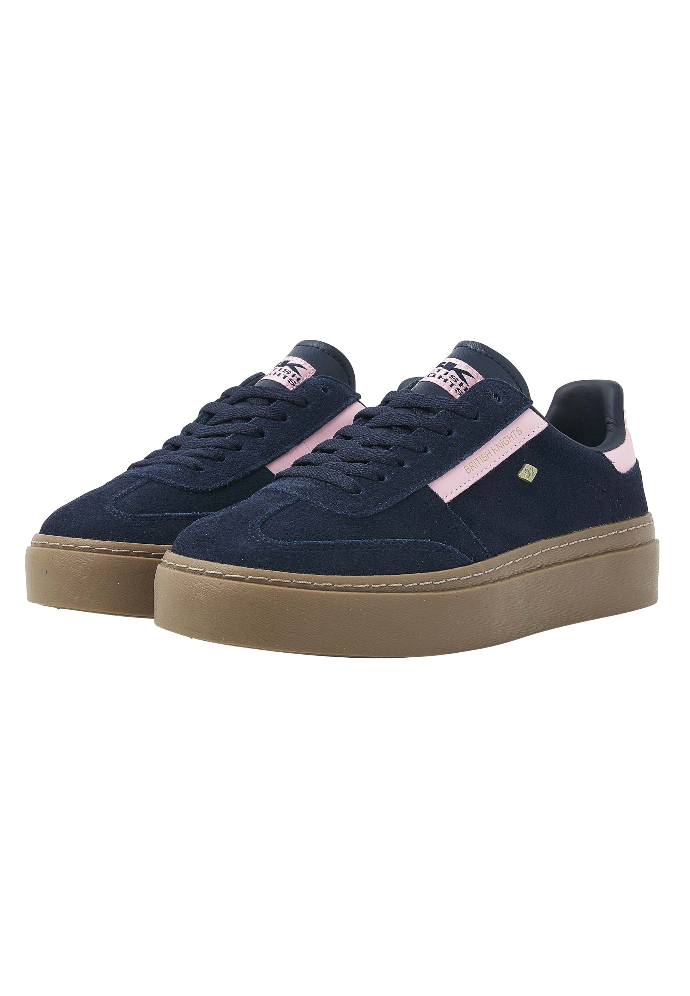 BRITISH KNIGHTS Platform trainers ' RE-ISSUE ' in Black