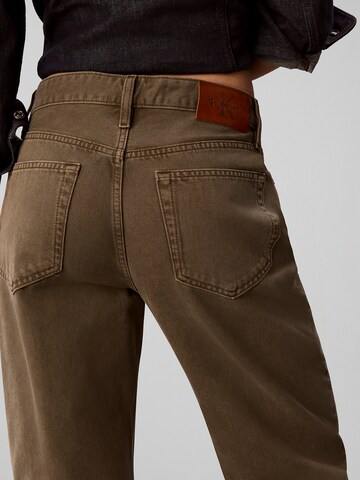 Calvin Klein Jeans Loosefit Jeans in Grün
