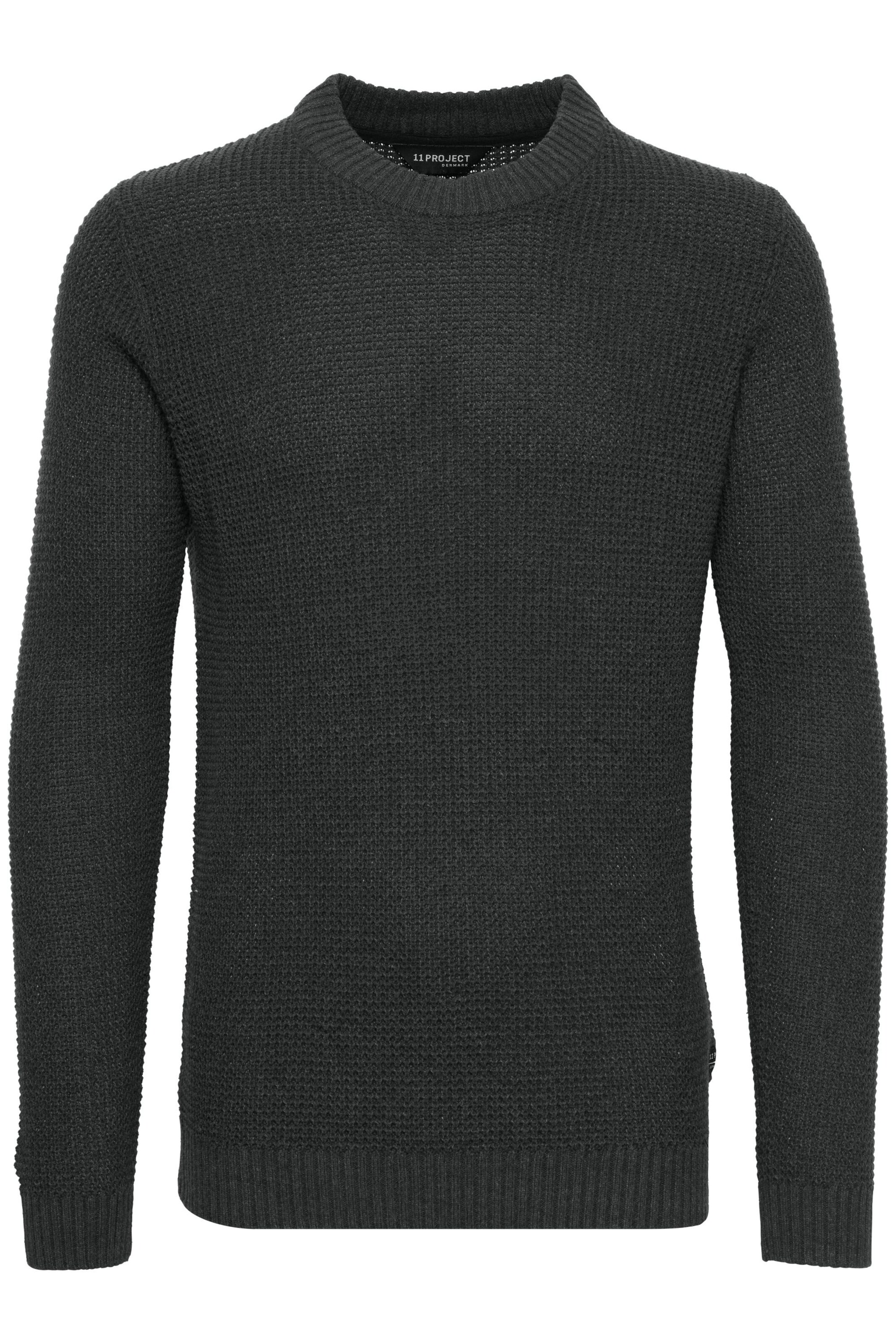 11 Project Pullover 'Kimmich' in Grau: Vorderseite