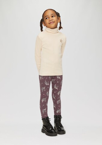 s.Oliver Shirt in Beige: voorkant