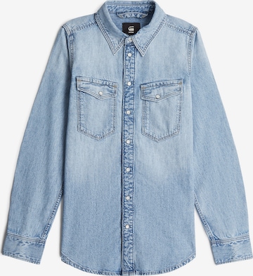 Camicia da donna di G-STAR in blu: frontale