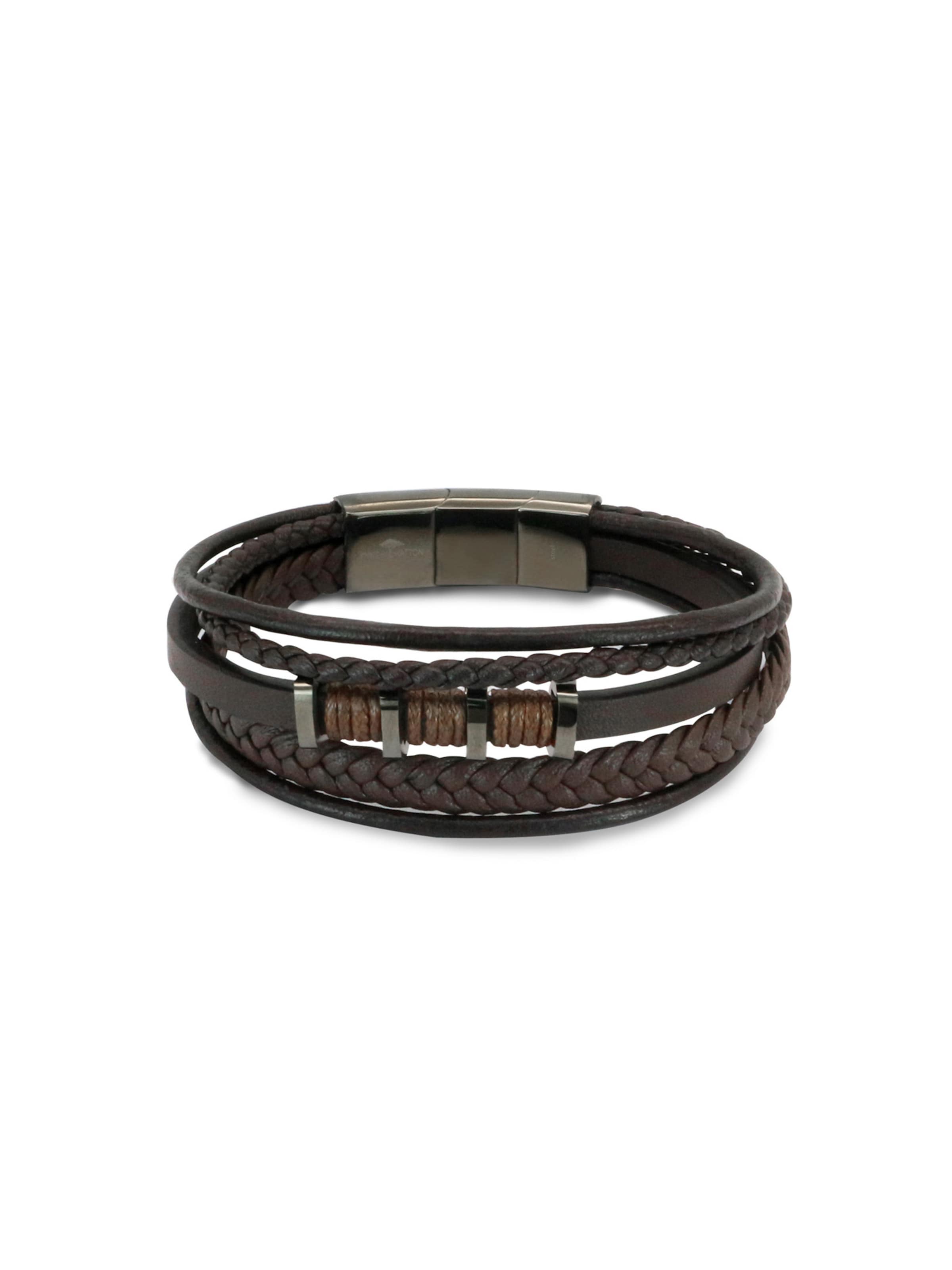 FYNCH-HATTON Bracelet in Brown: front
