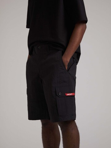 JACK1T Regular Cargo trousers in Black