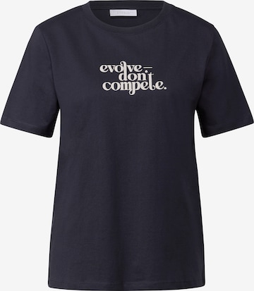 Street One Studio Shirt in Blue: front