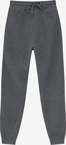 Tapered Pantaloni di Pull&Bear in grigio: frontale