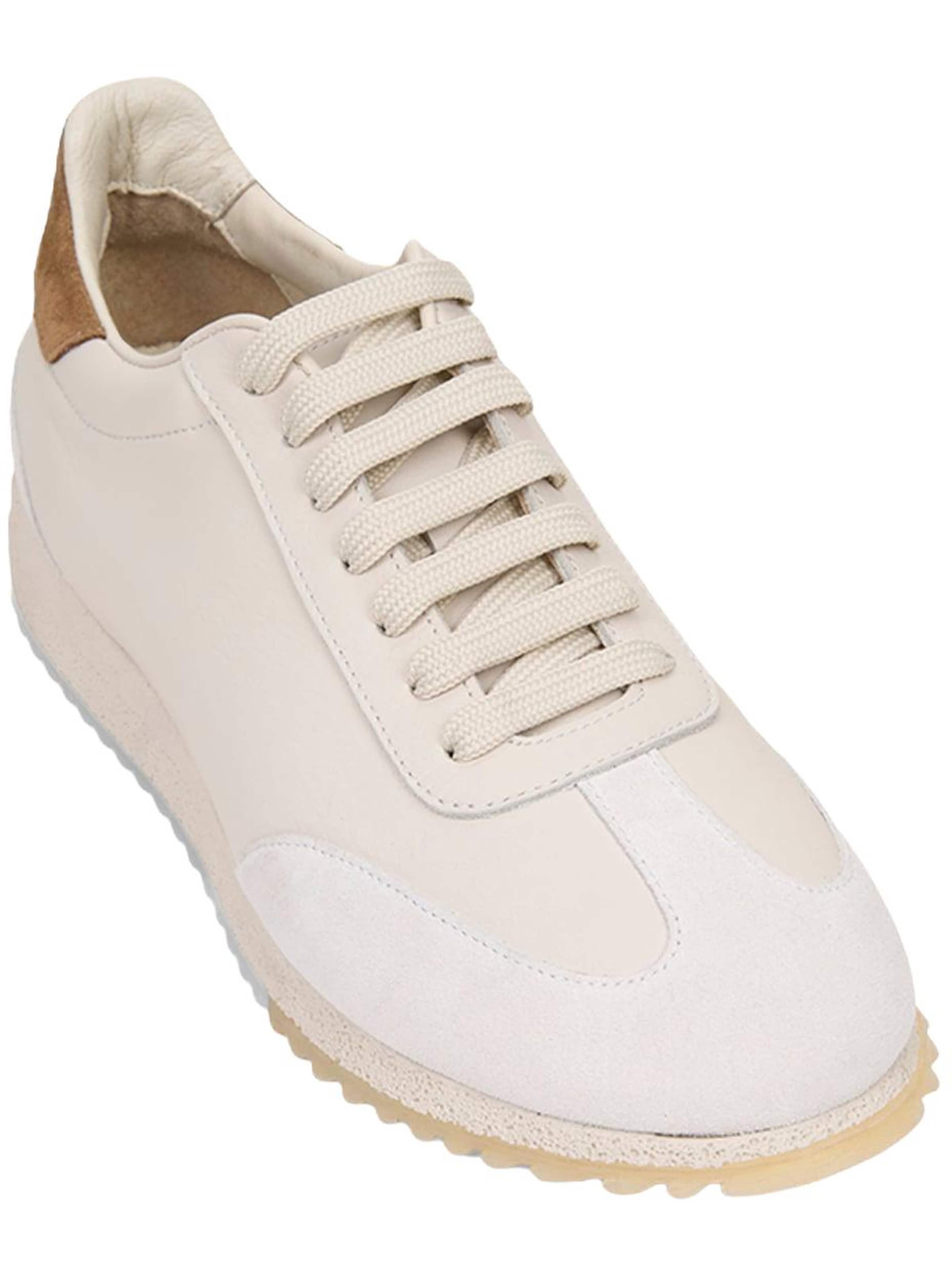 Desa - Zapatillas sin cordones 'Sneaker' en blanco