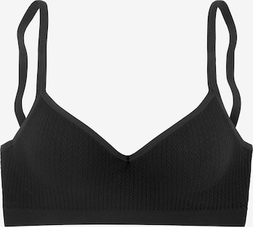 LASCANA Push-up Bra in Black: front