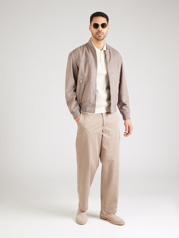 Jack & Jones Premium Between-season jacket 'JPRCCFRANK' in Brown