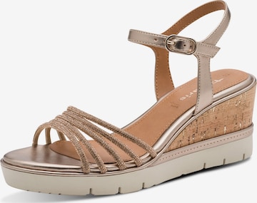 Tamaris Remmisandaalit värissä pronssi: etupuoli