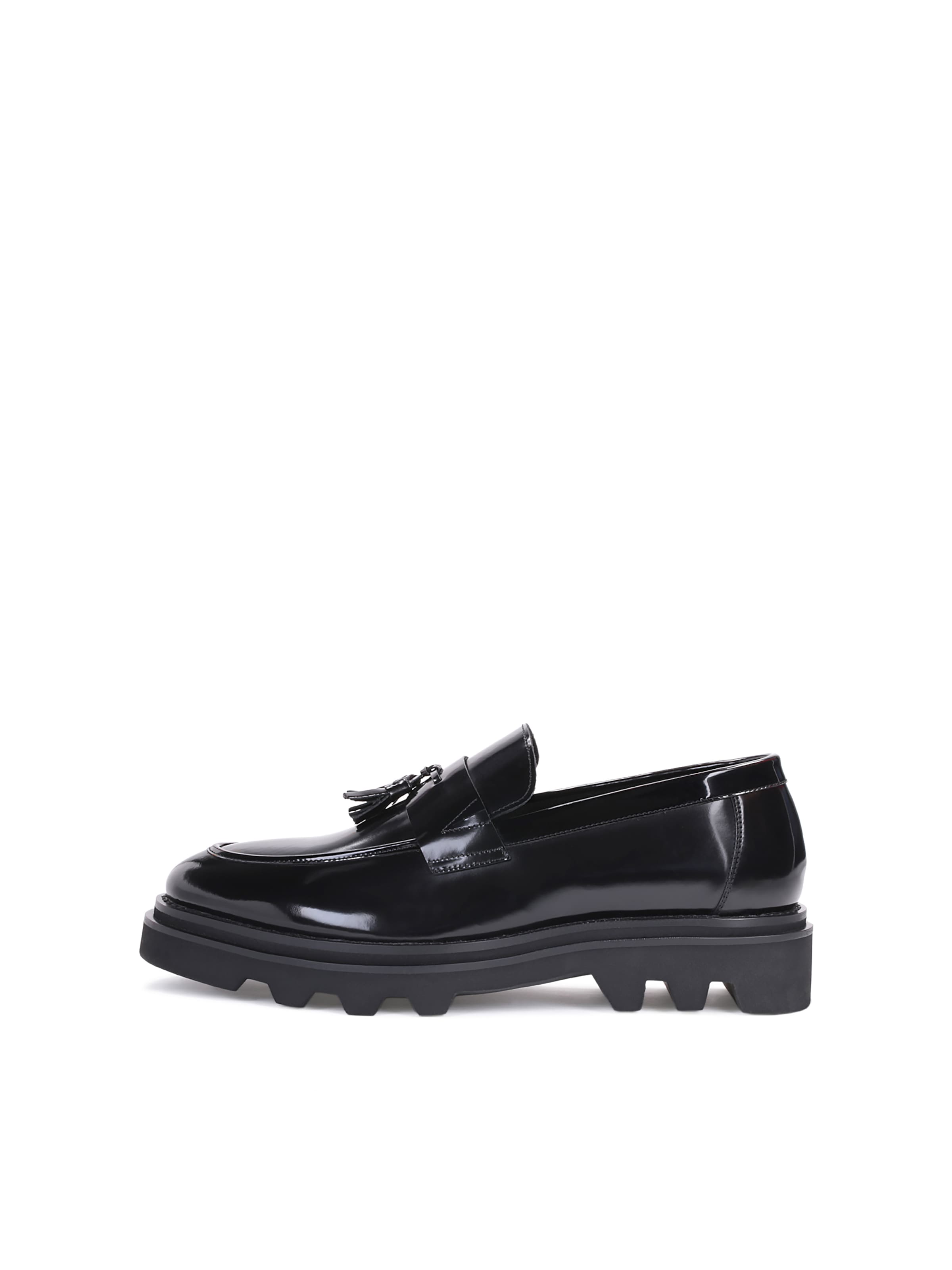 Kazar Studio Παντοφλέ σε μαύρο: μπροστά