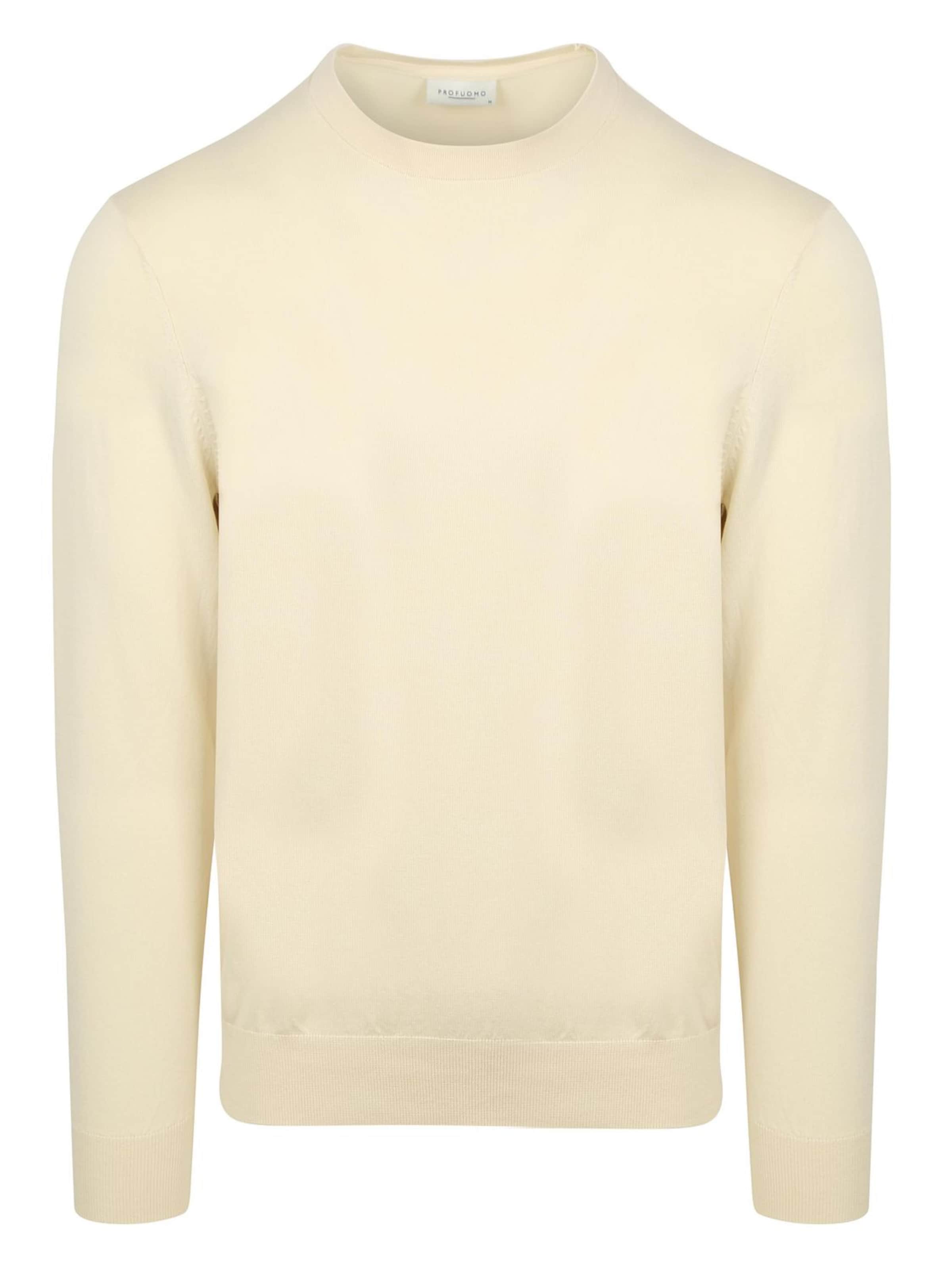 Profuomo Pullover‌‌‌ in Beige: Vorderseite