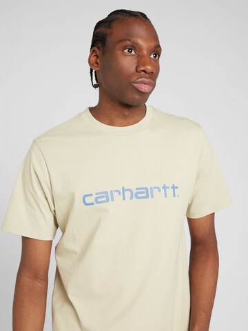 Carhartt WIP Тениска в бежово