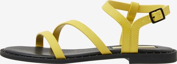 Pepe Jeans Strap Sandals 'Hayes Juice' in Yellow: front