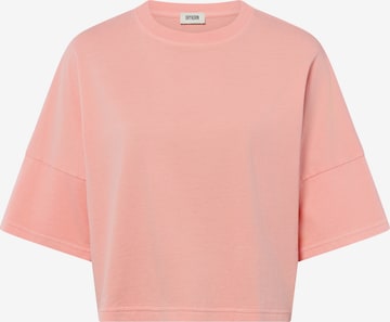 T-shirt 'Kusia' DRYKORN en orange : devant