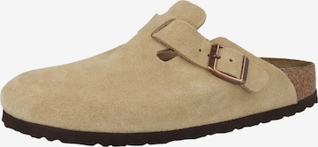 BIRKENSTOCK Pistokkaat 'Boston' värissä ruskea: etupuoli