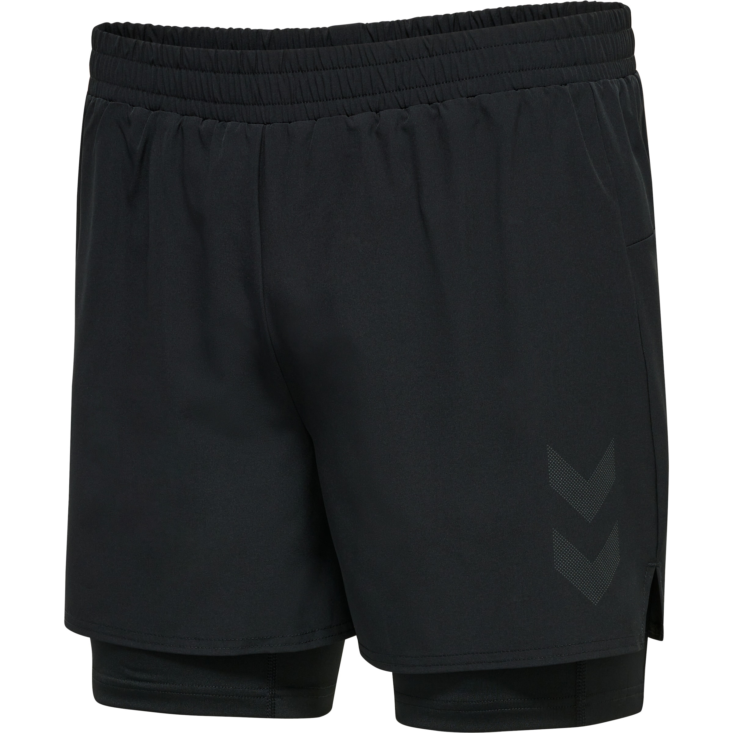 Regular Pantalon de sport 'Force' Hummel en noir